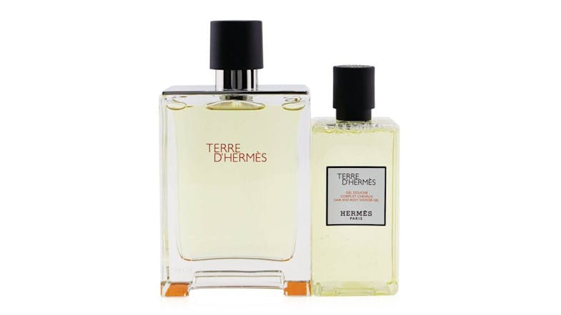 Terre D'Hermes Coffret: Eau De Toilette Spray 100ml/3.3oz + Hair And Body Shower Gel 80ml/2.7oz - 2pcs Terre D'Hermes Coffret: Eau De Toilette Spray 100ml/3.3oz + Hair And Body Shower Gel 80ml/2.7oz - 2pcs