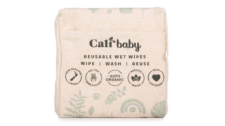 CaliWoods Reusable Muslin Wet Wipes CaliWoods Reusable Muslin Wet Wipes