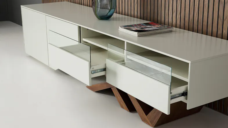 Moderna 2200mm 2 Door 2 Drawer Entertainment Unit Moderna 2200mm 2 Door 2 Drawer Entertainment Unit