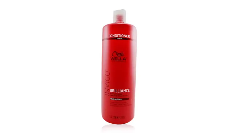 Wella Invigo Brilliance Vibrant Colour Conditioner - # Coarse - 1000ml/33.8oz Wella Invigo Brilliance Vibrant Colour Conditioner - # Coarse - 1000ml/33.8oz