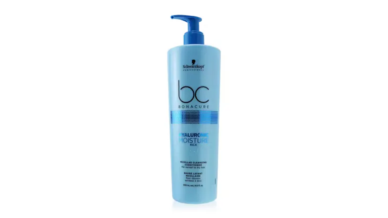 Schwarzkopf BC Bonacure Hyaluronic Moisture Kick Micellar Cleansing Conditioner (For Normal to Dry Hair) - 500ml/16.9oz Schwarzkopf BC Bonacure Hyaluronic Moisture Kick Micellar Cleansing Conditioner (For Normal to Dry Hair) - 500ml/16.9oz