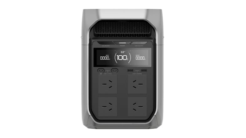 EcoFlow Delta 3 Plus 1800W Portable Power Station - Black (EFDELTA3PLUS) EcoFlow Delta 3 Plus 1800W Portable Power Station - Black (EFDELTA3PLUS)