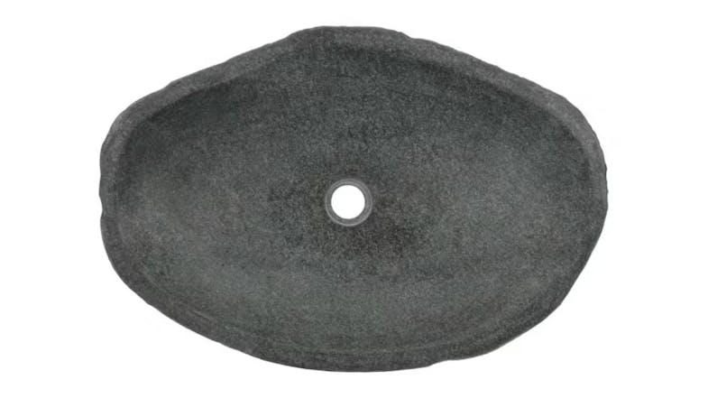 NNEVL Basin Flat Oval Riverstone 60-70cm NNEVL Basin Flat Oval Riverstone 60-70cm