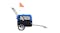 NNEVL 2-In-1 Pet Bike Trailer/Pet Jogging Stroller - White/Blue NNEVL 2-In-1 Pet Bike Trailer/Pet Jogging Stroller - White/Blue