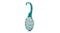 Wet Brush Shower Detangler - # Green Glitter - 1pc Wet Brush Shower Detangler - # Green Glitter - 1pc