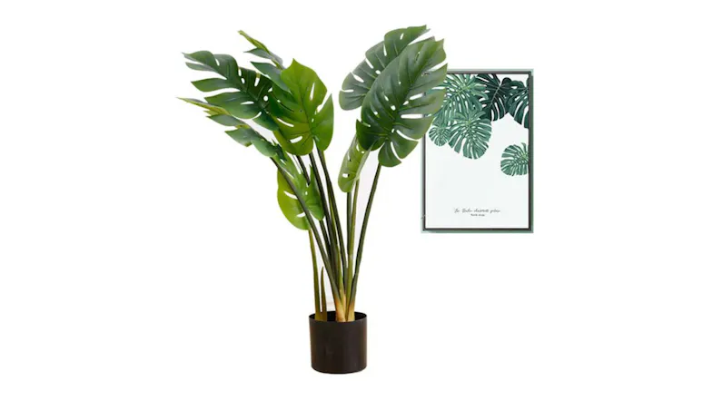 Soga Artificial Turtle Back Plant 93cm Soga Artificial Turtle Back Plant 93cm