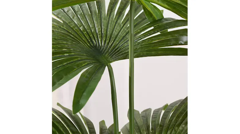 Soga Artificial Fan Palm Plant 150cm Soga Artificial Fan Palm Plant 150cm