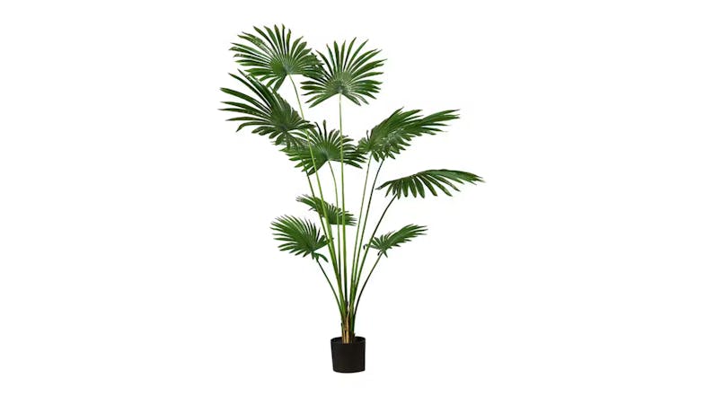 Soga Artificial Fan Palm Plant 180cm Soga Artificial Fan Palm Plant 180cm