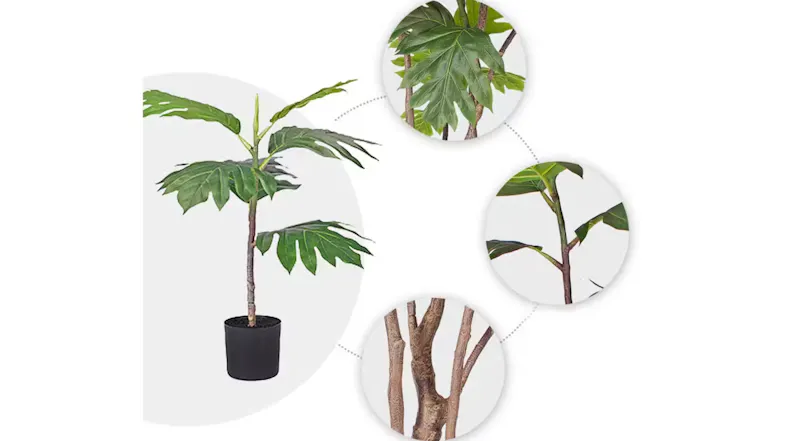 Soga 60cm Artificial Philodendron Plant Soga 60cm Artificial Philodendron Plant
