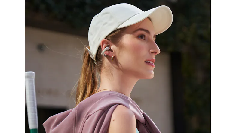 Shokz OpenDots One True Wireless Open-Ear Headphones - Grey (E310-ST-GY) Shokz OpenDots One True Wireless Open-Ear Headphones - Grey (E310-ST-GY)