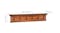 NNEVL Wall-Mountable Coat Rack 100 x 10 x 20cm - Teak Wood NNEVL Wall-Mountable Coat Rack 100 x 10 x 20cm - Teak Wood