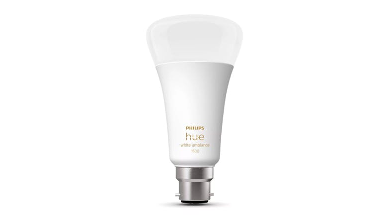 Philips Hue A67 B22 Ambient White Smart Bulb Philips Hue A67 B22 Ambient White Smart Bulb