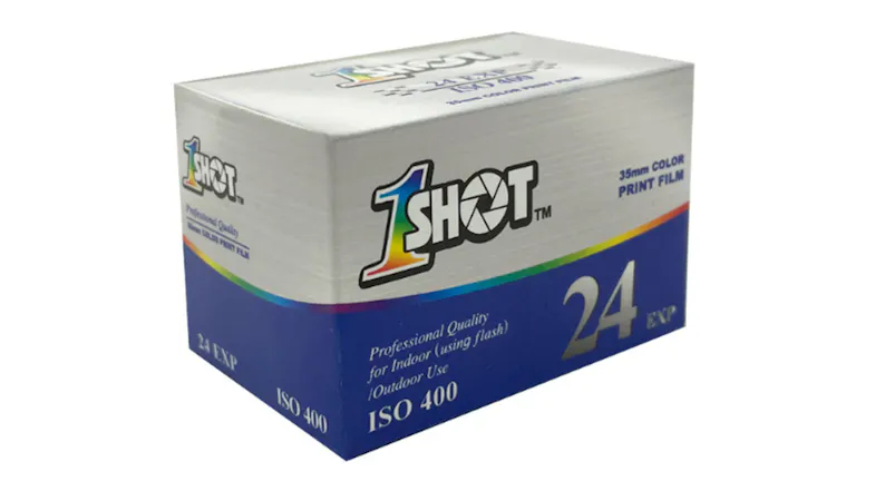 One Shot Film ISO400 24exp 35mm - 1 Roll (Colour) One Shot Film ISO400 24exp 35mm - 1 Roll (Colour)