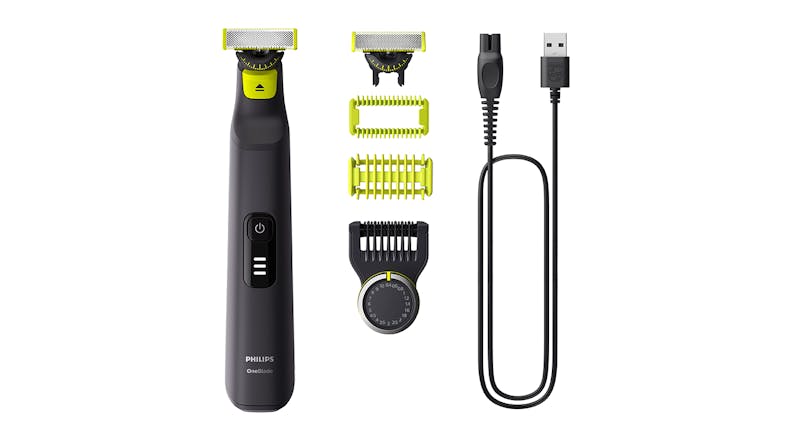 Philips OneBlade Pro 360 Wet & Dry Cordless Face & Body Shaver/Groomer - Black & Lime (QP6542/15) Philips OneBlade Pro 360 Wet & Dry Cordless Face & Body Shaver/Groomer - Black & Lime (QP6542/15)