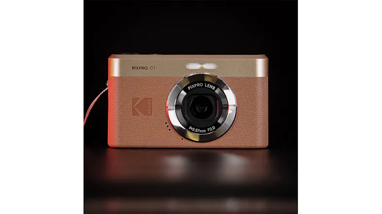 Kodak Pixpro C1 Digital Compact Camera - Brown Kodak Pixpro C1 Digital Compact Camera - Brown