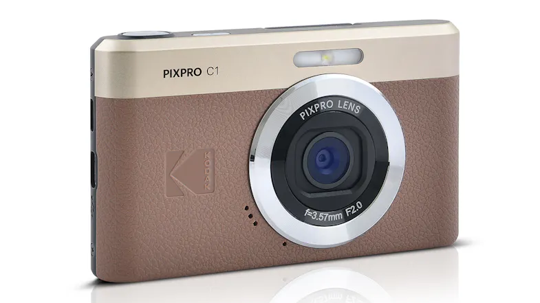 Kodak Pixpro C1 Digital Compact Camera - Brown Kodak Pixpro C1 Digital Compact Camera - Brown