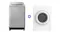 Panasonic 9.5kg Top Loading Washing Machine & 8kg Sensor Vented Dryer Package - Grey/White (NA-F95AR1HNZ + NH-E80JA1WAU) Panasonic 9.5kg Top Loading Washing Machine & 8kg Sensor Vented Dryer Package - Grey/White (NA-F95AR1HNZ + NH-E80JA1WAU)
