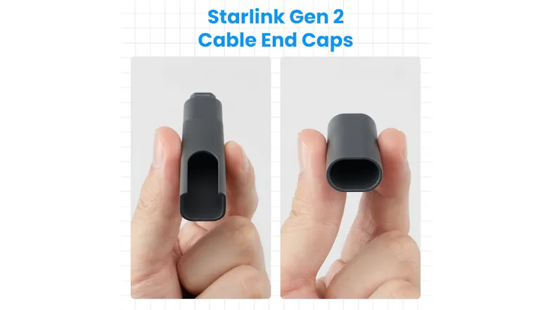 STARGEAR Starlink Gen2 SPX Cable End Caps STARGEAR Starlink Gen2 SPX Cable End Caps