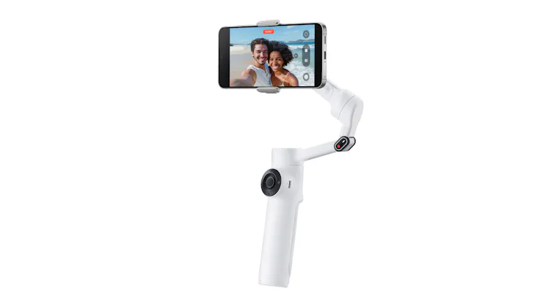 Insta360 Flow 2 Stabilising Gimbal Standard Bundle for Phone - Summit White Insta360 Flow 2 Stabilising Gimbal Standard Bundle for Phone - Summit White