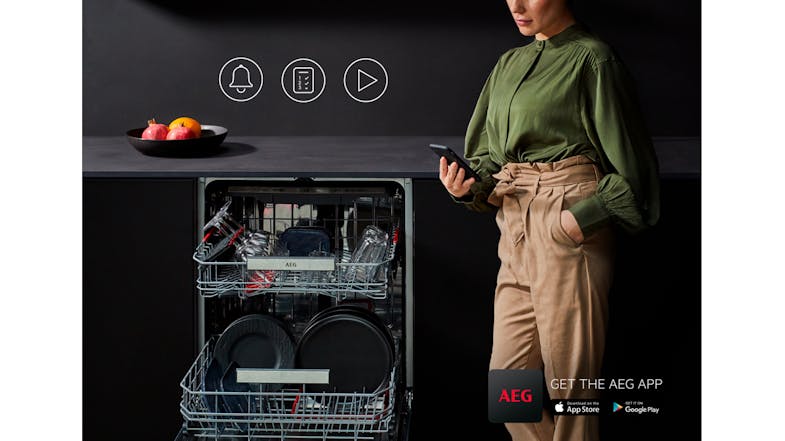 AEG Smart 15 Place Setting Fully Integrated Dishwasher - Panel Ready (FBF7583SBB) AEG Smart 15 Place Setting Fully Integrated Dishwasher - Panel Ready (FBF7583SBB)