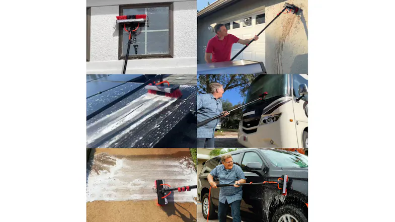 Starlyf HydroCleaner XL Multiuse Outdoor Telescopic Cleaning Brush 4.6m Starlyf HydroCleaner XL Multiuse Outdoor Telescopic Cleaning Brush 4.6m