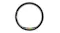 Top-down view of a smart ring, highlighting circular design and visible internal sensors Top-down view of a smart ring, highlighting circular design and visible internal sensors