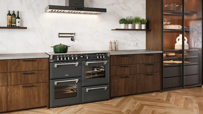 Belling 110cm Freestanding Oven with Induction Cooktop - Anthracite (BRDX110INDAN) Belling 110cm Freestanding Oven with Induction Cooktop - Anthracite (BRDX110INDAN)