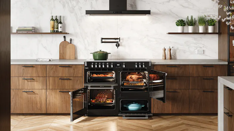 Belling 110cm Freestanding Oven with Induction Cooktop - Anthracite (BRDX110INDAN) Belling 110cm Freestanding Oven with Induction Cooktop - Anthracite (BRDX110INDAN)