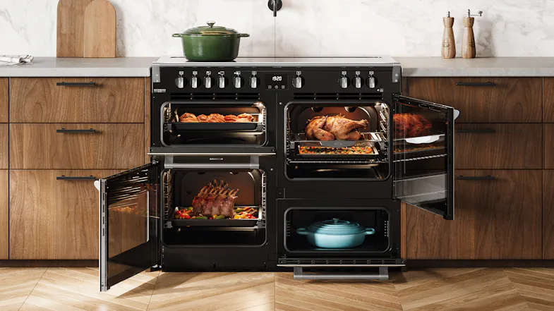Belling 110cm Freestanding Oven with Induction Cooktop - Anthracite (BRDX110INDAN) Belling 110cm Freestanding Oven with Induction Cooktop - Anthracite (BRDX110INDAN)