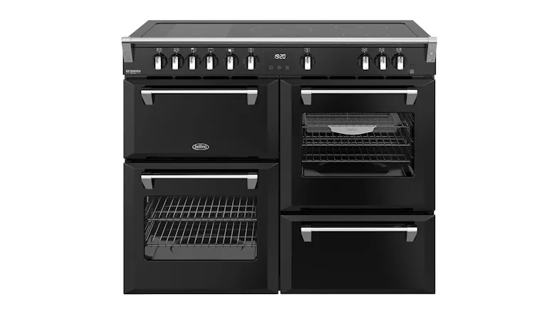 Belling 110cm Freestanding Oven with Induction Cooktop - Black (BRDX110INDBL) Belling 110cm Freestanding Oven with Induction Cooktop - Black (BRDX110INDBL)