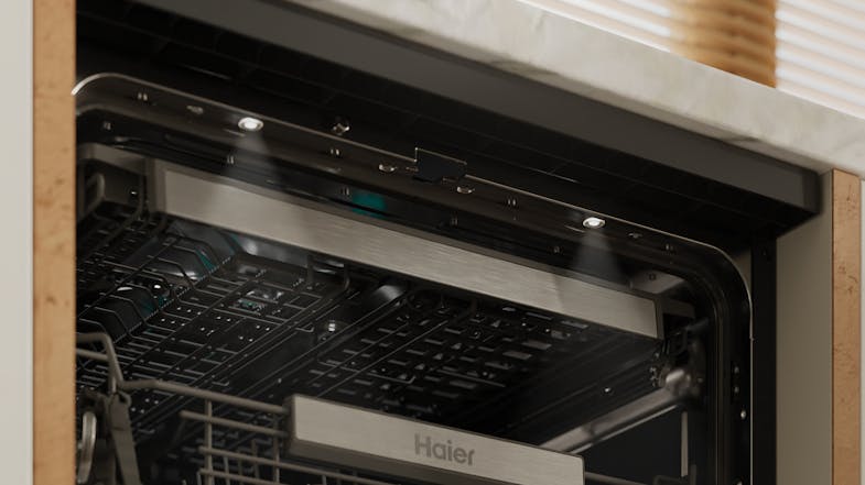 Haier 15 Place Setting Smart Freestanding Dishwasher - Black (HDW15F4B1) Haier 15 Place Setting Smart Freestanding Dishwasher - Black (HDW15F4B1)