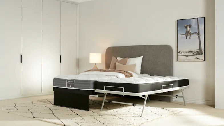 Posture Embrace King Single Trundler Bed by SleepMaker Posture Embrace King Single Trundler Bed by SleepMaker