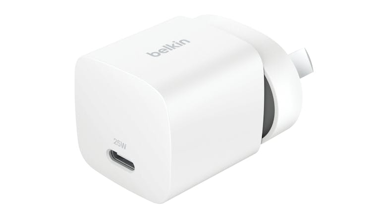 Belkin BoostCharge 25W USB-C Wall Charger - White (WCA012auWH) Belkin BoostCharge 25W USB-C Wall Charger - White (WCA012auWH)