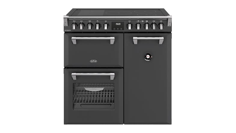 Belling 90cm Freestanding Oven with Induction Cooktop - Anthracite (BRDX90INDAN) Belling 90cm Freestanding Oven with Induction Cooktop - Anthracite (BRDX90INDAN)