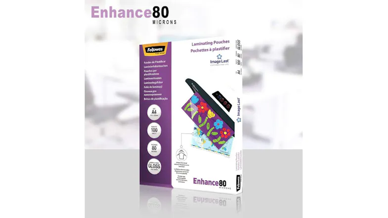 Fellowes A4 80 Micron Laminating Pouches - 100 Pack (Clear) Fellowes A4 80 Micron Laminating Pouches - 100 Pack (Clear)