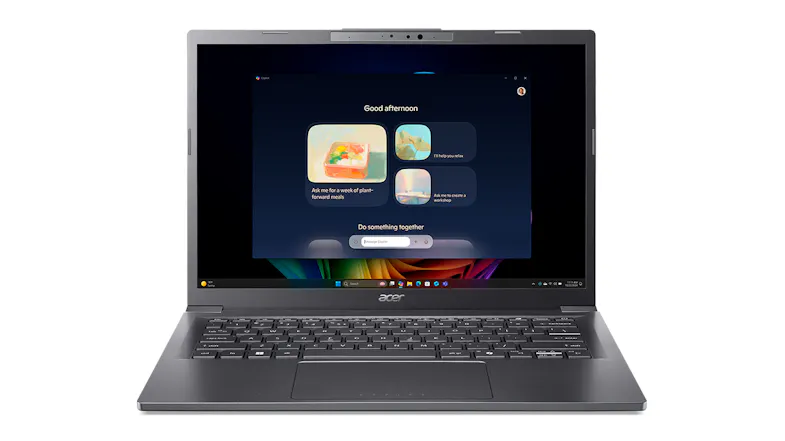 Acer Aspire AI 14" Laptop - Intel Core Ultra 5 16GB-RAM 512GB-SSD Copilot+ PC - Steel Grey (A14-52M-548P) Acer Aspire AI 14" Laptop - Intel Core Ultra 5 16GB-RAM 512GB-SSD Copilot+ PC - Steel Grey (A14-52M-548P)