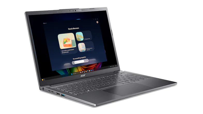 Acer Aspire AI 14" Laptop - Intel Core Ultra 5 16GB-RAM 512GB-SSD Copilot+ PC - Steel Grey (A14-52M-548P) Acer Aspire AI 14" Laptop - Intel Core Ultra 5 16GB-RAM 512GB-SSD Copilot+ PC - Steel Grey (A14-52M-548P)