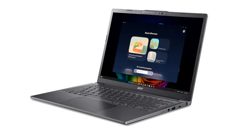 Acer Aspire AI 14" Laptop - Intel Core Ultra 5 16GB-RAM 512GB-SSD Copilot+ PC - Steel Grey (A14-52M-548P) Acer Aspire AI 14" Laptop - Intel Core Ultra 5 16GB-RAM 512GB-SSD Copilot+ PC - Steel Grey (A14-52M-548P)