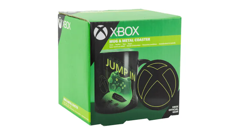 Paladone Xbox Mug w/ Metal Coaster Paladone Xbox Mug w/ Metal Coaster