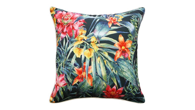 Jungle Flowers Outdoor Cushion - Multi Jungle Flowers Outdoor Cushion - Multi