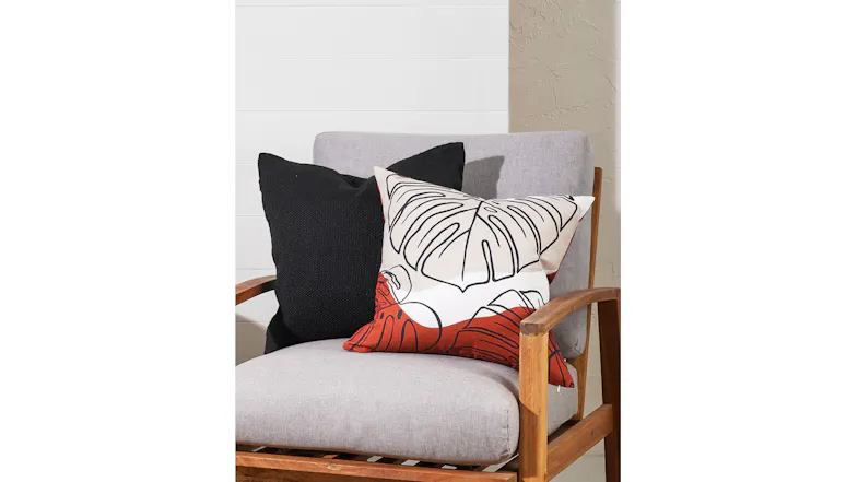 Liana Outdoor Cushion - Teak Liana Outdoor Cushion - Teak