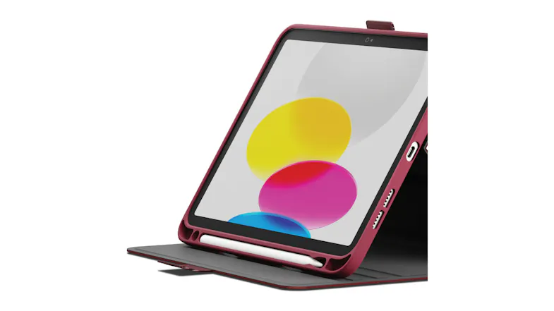 Cygnett TekView Case for iPad A16 10.9'' 10th Gen - Cherry Rose (CY5433TEKVI) Cygnett TekView Case for iPad A16 10.9'' 10th Gen - Cherry Rose (CY5433TEKVI)