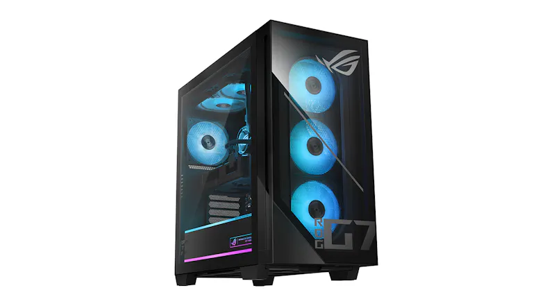 Asus ROG Gaming Desktop - Intel Core Ultra 7 32GB-RAM 1TB-SSD NVIDIA GeForce RTX5070 12GB Graphics - Black (G700TF-07265F288W) Asus ROG Gaming Desktop - Intel Core Ultra 7 32GB-RAM 1TB-SSD NVIDIA GeForce RTX5070 12GB Graphics - Black (G700TF-07265F288W)