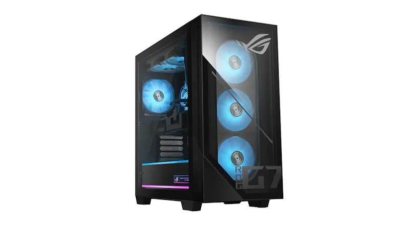 Asus ROG Gaming Desktop - Intel Core Ultra 7 32GB-RAM 1TB-SSD NVIDIA GeForce RTX5070 12GB Graphics - Black (G700TF-07265F288W) Asus ROG Gaming Desktop - Intel Core Ultra 7 32GB-RAM 1TB-SSD NVIDIA GeForce RTX5070 12GB Graphics - Black (G700TF-07265F288W)