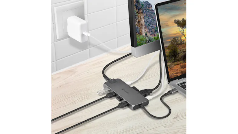 Bon.Elk Long-Life USB-C to 11-in-1 Multiport Hub - Space Grey (ELK-80055-R) Supports up to 100W Power Delivery Bon.Elk Long-Life USB-C to 11-in-1 Multiport Hub - Space Grey (ELK-80055-R) Supports up to 100W Power Delivery