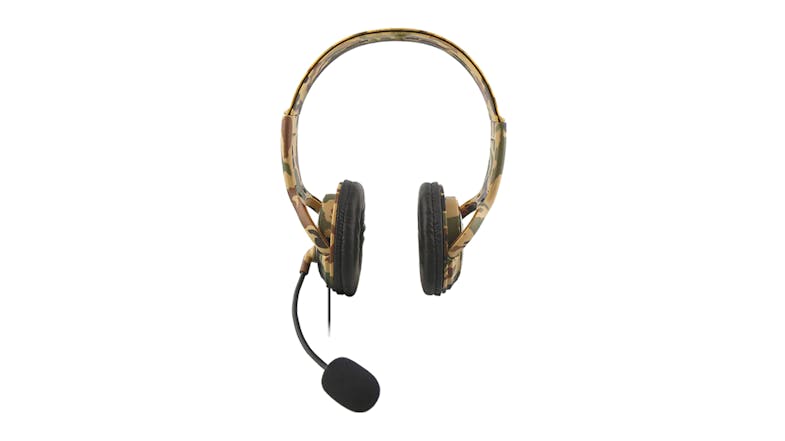 Nyko Universal Gaming Headset with AUX Connection, Microphone - Camo Nyko Universal Gaming Headset with AUX Connection, Microphone - Camo