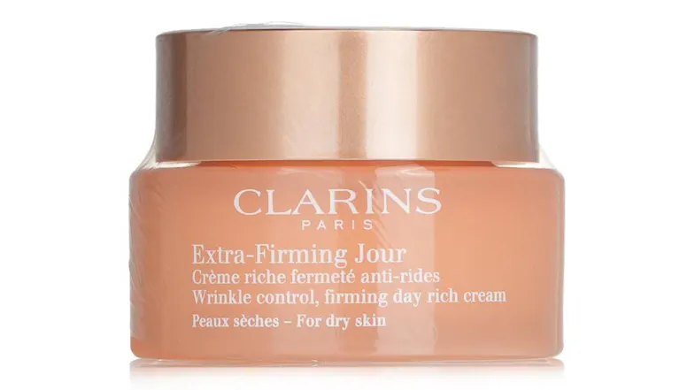 Clarins Extra-Firming Jour Wrinkle Control, Firming Day Rich Cream - For Dry Skin - 50ml/1.7oz Clarins Extra-Firming Jour Wrinkle Control, Firming Day Rich Cream - For Dry Skin - 50ml/1.7oz