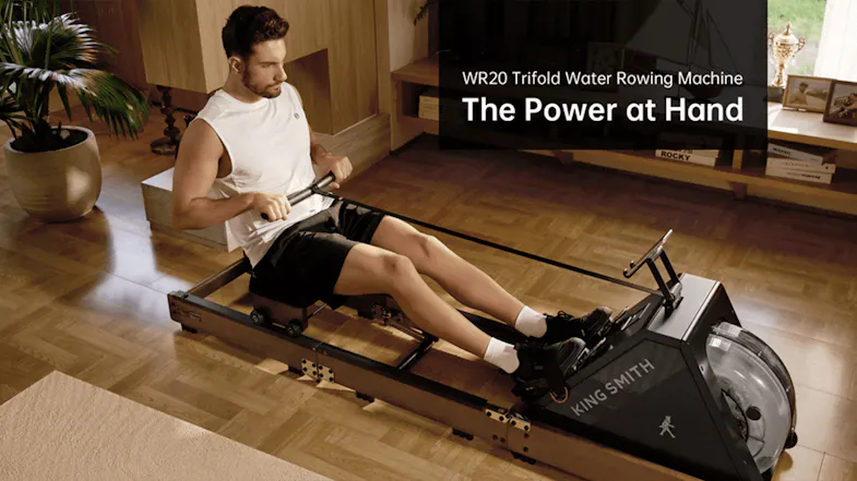 Kingsmith WR20 Tri-Fold Water Resistance Rowing Machine Kingsmith WR20 Tri-Fold Water Resistance Rowing Machine