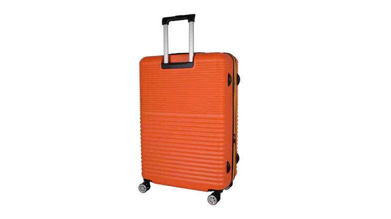 Voyager Marbella Hard Luggage Case 76cm - Orange Voyager Marbella Hard Luggage Case 76cm - Orange