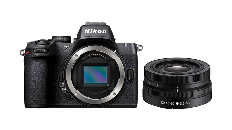 Nikon Z50II Mirrorless Camera (Black) with Nikkor Z DX 16-50mm f/3.5-6.3 VR Lens Nikon Z50II Mirrorless Camera (Black) with Nikkor Z DX 16-50mm f/3.5-6.3 VR Lens